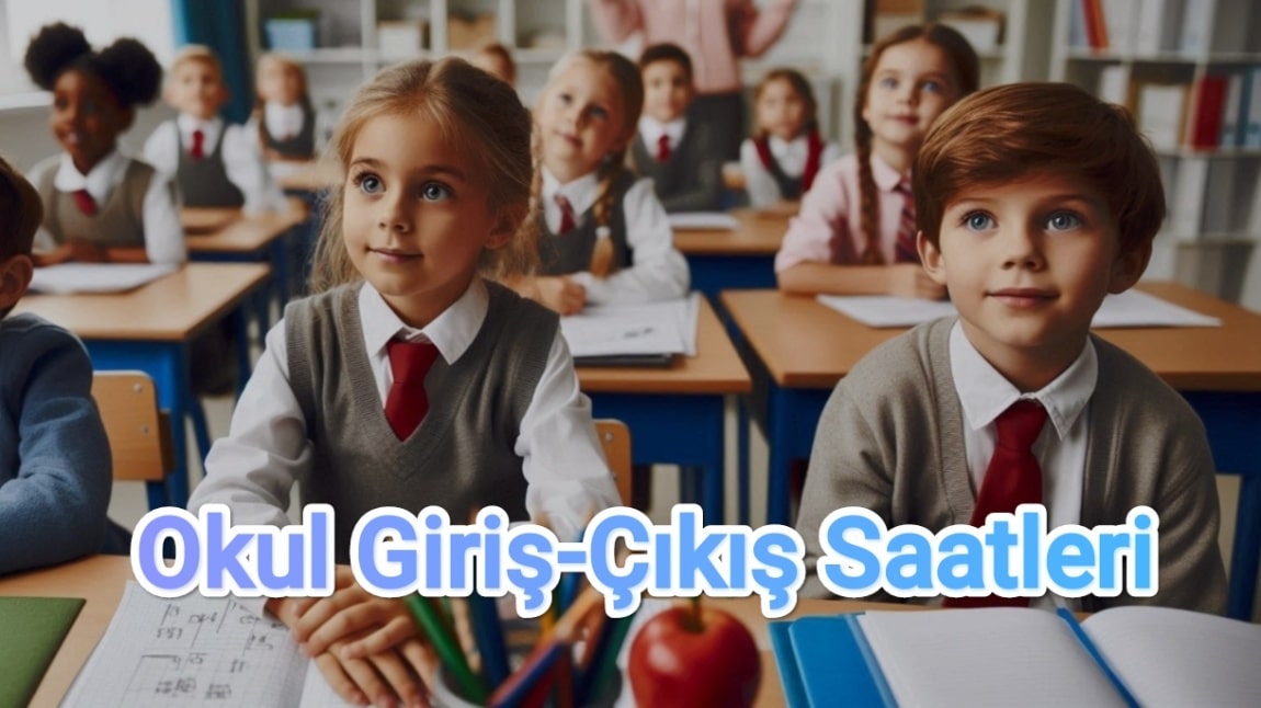 2024-2025 Okul Giriş Çıkış Saatleri